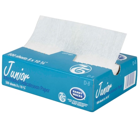 Handy Wacks Handy Wacks 8"x10" Interfolded Deli Premium Grade Paper, PK6000 D-8